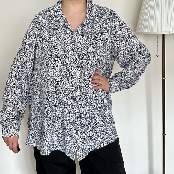 3/50$ Blouse H&M L/XL / XXL 20-22 plus size - Picture 6 of 7